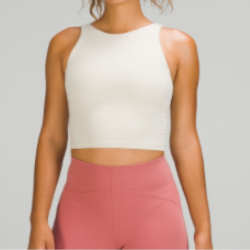 Lululemon high neck Align - Natural Ivory
